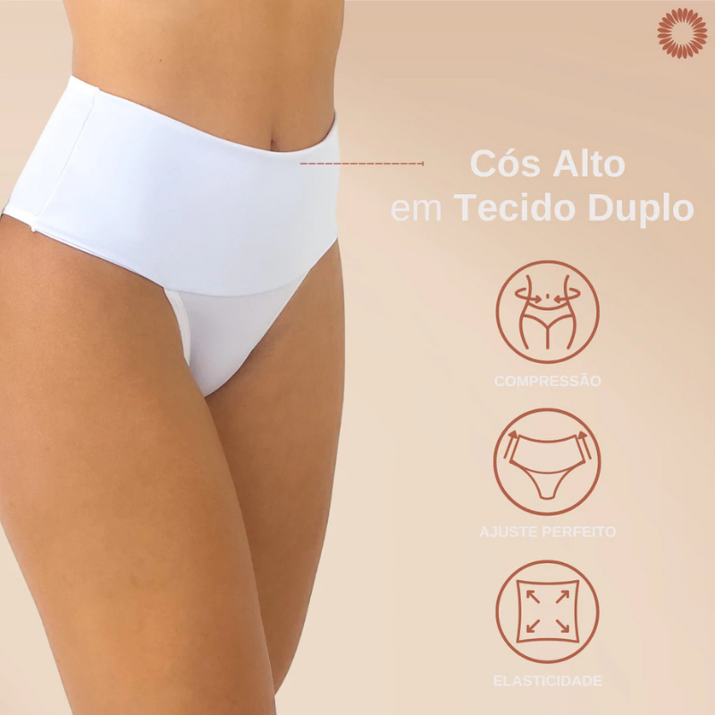 Compre 4 Leve 5 - Calcinhas Super Compressão Shape Turbo e Zero Barriga