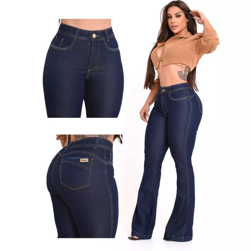 Calça Jeans Flare - Efeito Levanta Bumbum
