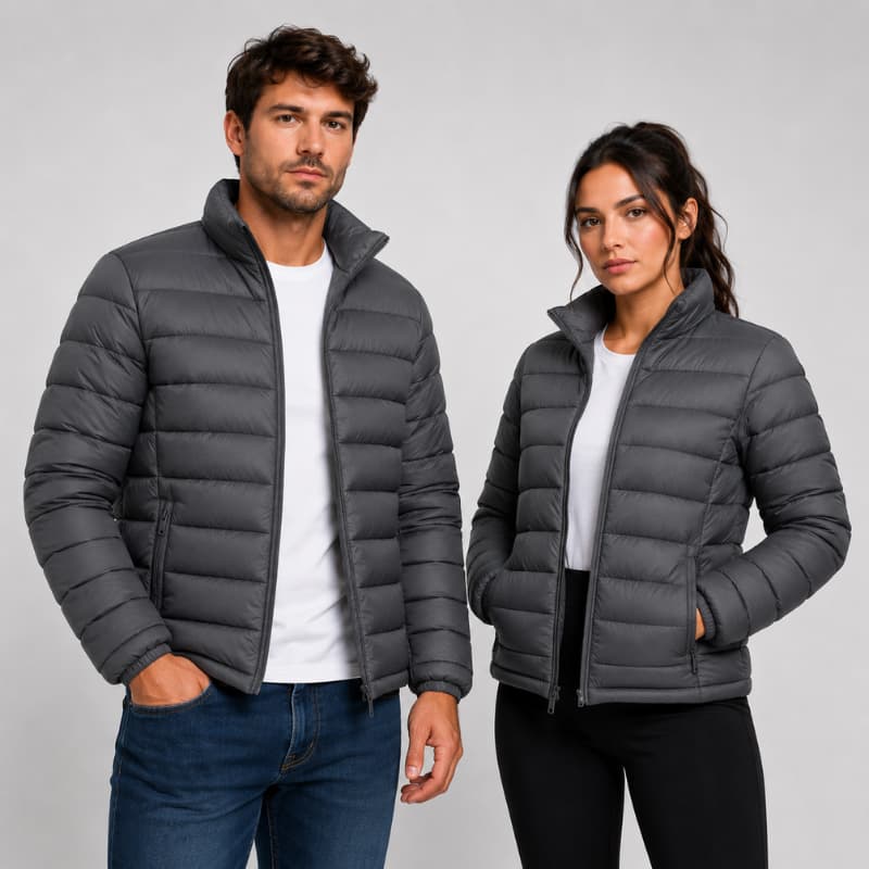 Jaqueta Puffer Bobojaco Impermeável Masculino e Feminino